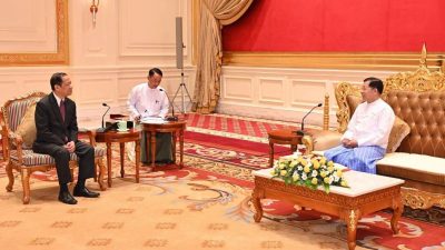 敏昂莱见东盟高官  谈缅甸重新出席会议条件