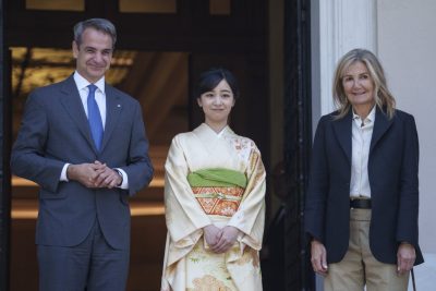 日本希腊建交125周年　佳子公主出访  当地媒体赞“东洋黛安娜”