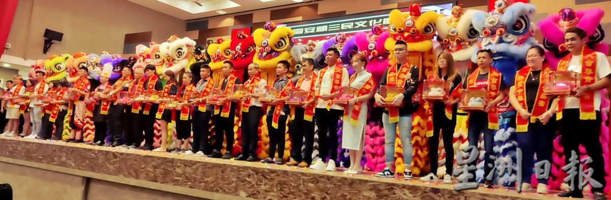 杨景盛：获135龙狮团体参与 名符其实龙狮群英会