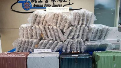 毒驴夫妇辗转运毒返台　被搜出近900万元大麻