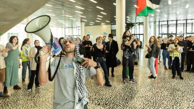 比利时及荷兰大学加入校园示威活动 抗议加沙战争