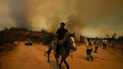 涉縱火致137人死亡 智利逮捕消防員與林業官員