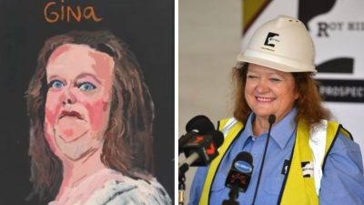 澳洲女首富不满肖像画丑化  促撤画遭拒绝