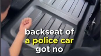 视频| 以安全及清洁为考量  狮城新警车后座无座垫