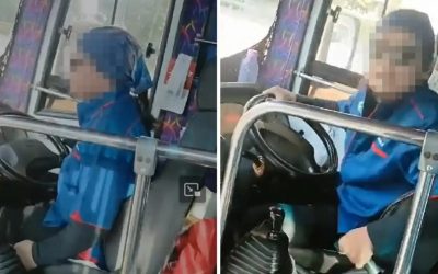 视频 | 怒吼再赶乘客下车 巴士司机被停职