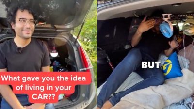 视频 | 看视频启发省钱计划 男子：“以车为家每月省RM700”