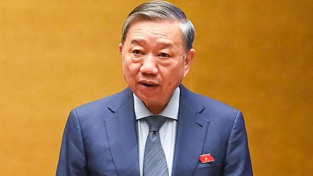 越共提名公安部长 苏林出任国家主席