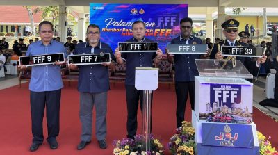 陆路交通局推出FFF车牌·今起开放竞标共5天