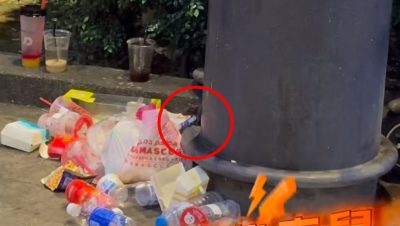 隆市垃圾满到溢出老鼠出没 中国女子：“有损大马国容”