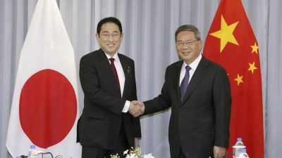 首尔会中国总理李强   日相岸田提台海稳定重要性