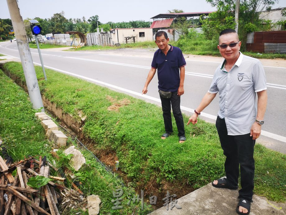 （古城封面主文）政府计划提升罗目支那镇道路，加高路面 改善水灾情况