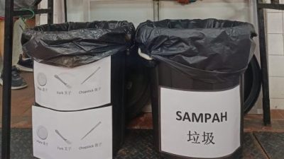 峇都兰樟小贩中心绿化   不用即弃餐具 垃圾减半