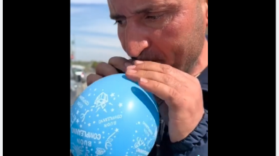 气球+高球灌气可开车门？专家测试 影片不实