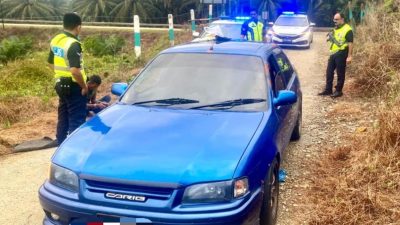 發現可疑轎車追150公里 攔下後發現車上載8緬甸男