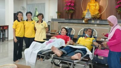 文德甲佛教会慈悲捐血运动 筹72包血液
