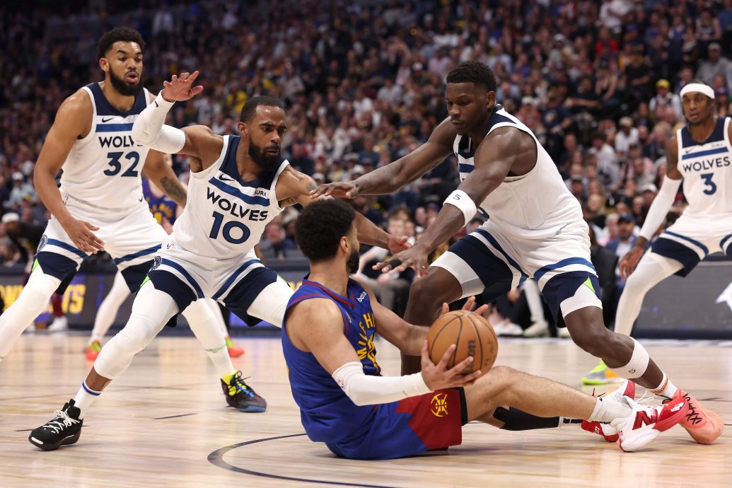 NBA季后赛|爱德华兹半决赛43分再刷新高  木狼首战即破金块高原主场