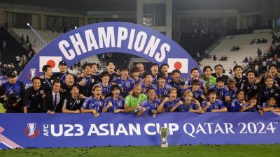 U23亚洲杯足球赛| 终场补时绝杀乌兹别克  日本队史第2次夺冠