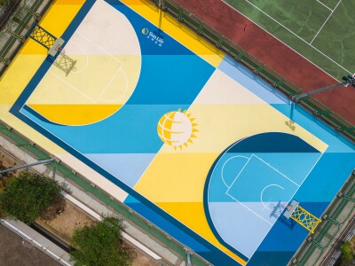 Sun Life & Beyond Sport promote healthy communities with the opening of basketball court in Wah Sum, Fanling, Hong Kong – part of “Hoops + Health” program