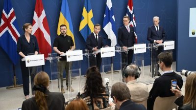 北欧五国表示   继续对乌克兰提供支持